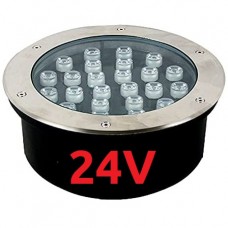 Φωτιστικό Χωνευτό Δαπέδου LED 24W 24V 1920lm 15° IP67 4000K Λευκό Φως 96GRF1/244524